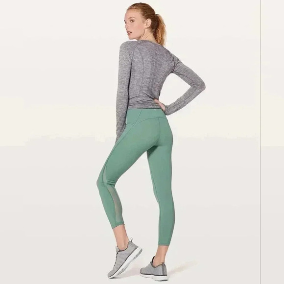 Lululemon Train Times 7/8 Pant *25"Celadon - Picture 11 of 14